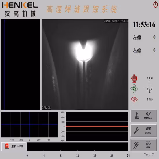레이저 용접 솔기 학력별 반편성 시스템을 위한 관 분쇄기 성분